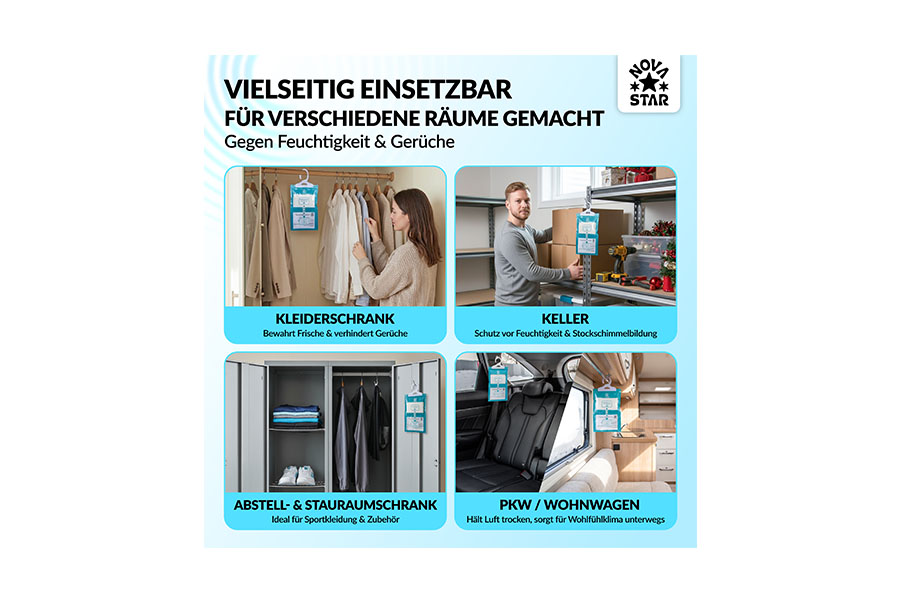 Nova Star Luftentfeuchter mit dezenter Duftwirkung – Bild 7