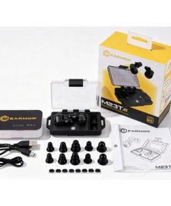 EARMOR M23T AI – Elektronischer In-Ear-Gehörschutz mit Bluetooth / Schwarz o. Orange – Bild 6
